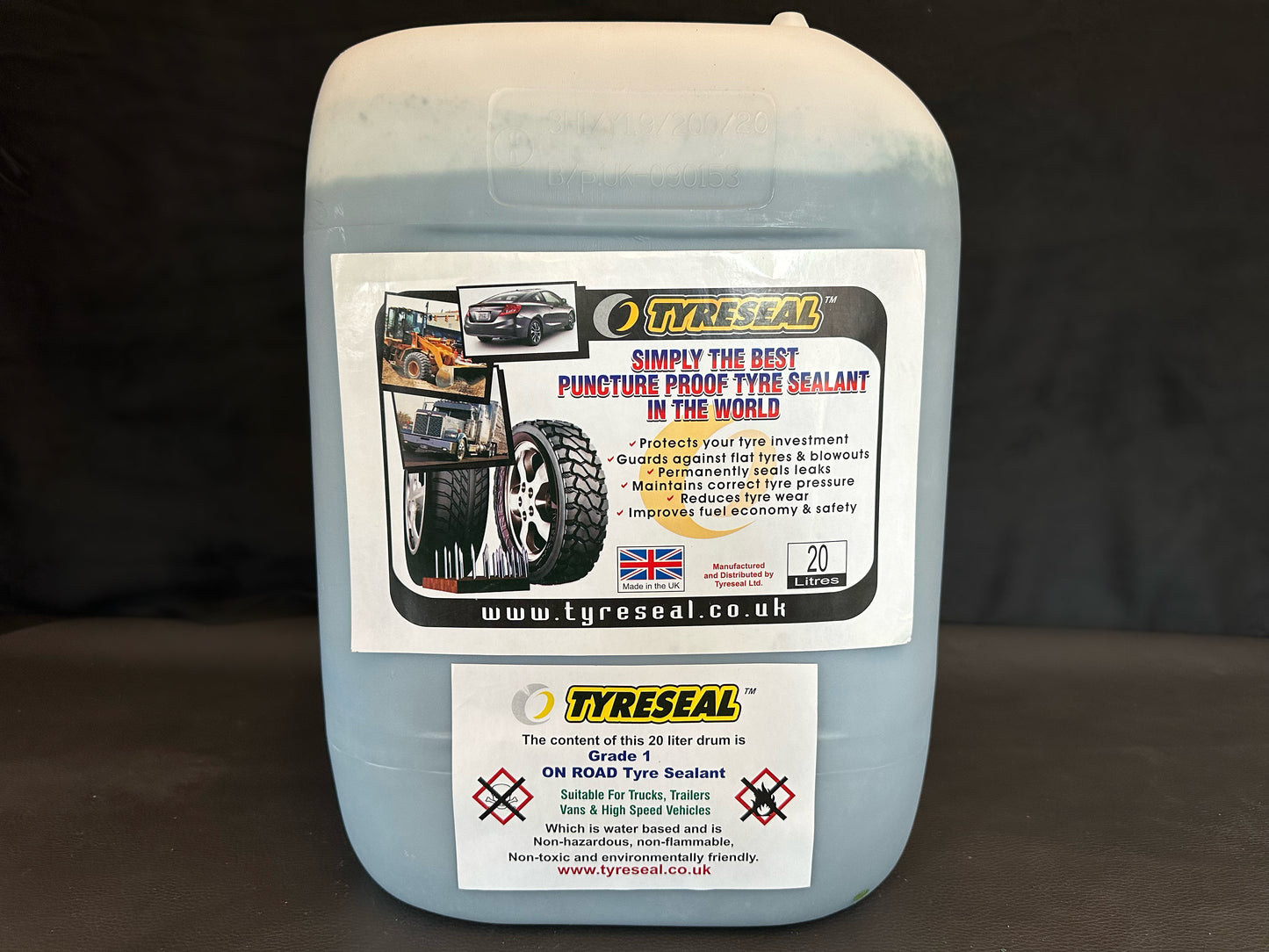 Tyreseal Grade 1 Domestic On Road 20 Litre Drum